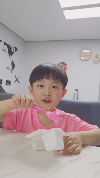 매일바이오 토핑요거트 — 5점을 준 리뷰어가 2021년 5월 올린 사용 사진