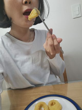 디케이식품(주) M.H 어니언링 700g — 5점을 준 리뷰어가 2023년 1월 올린 사용 사진