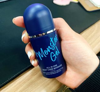 [바록스] 류현진 올인원 바디릴렉싱 몬스터겔 50ml — 5점을 준 리뷰어가 2021년 5월 올린 사용 사진