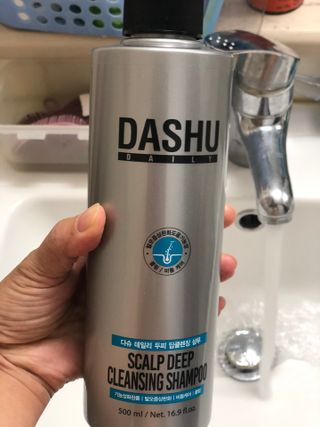 다슈코리아 다슈 데일리 두피 딥 클렌징 샴푸 500ml — 4점을 준 리뷰어가 2021년 3월 올린 사용 사진