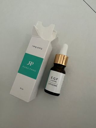 랑팡 EGF+FGF 10ppm 리포좀 앰플 원액 10ml — 5점을 준 리뷰어가 2021년 12월 올린 사용 사진