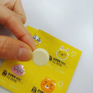 일동제약 마이니 마이니 생생톡톡비타C — 5점을 준 리뷰어가 2021년 2월 올린 사용 사진