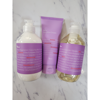 빅그린 베이비라인 3종세트 - 샴푸앤바디워시500ml,올인원로션500ml,바디크림170ml — 4.5점을 준 리뷰어가 2022년 11월 올린 사용 사진