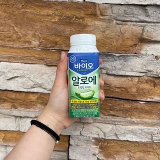 LIVE 매일바이오 알로에 드링킹 요거트 — 5점을 준 리뷰어가 2022년 4월 올린 사용 사진