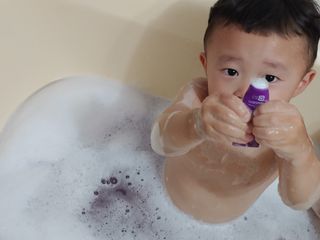 버블데이 배쓰밤 거품입욕제 버블바 6종 — 5점을 준 리뷰어가 2021년 8월 올린 사용 사진
