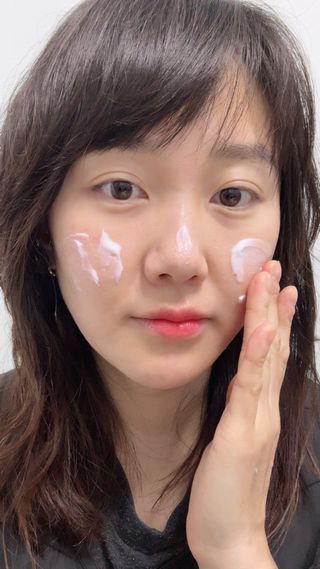 틱톡 캠페인 ★ ｜ Tiktok x 0.8L 에스트라리제덤 2차 크림 (최종) — 5점을 준 리뷰어가 2025년 2월 올린 사용 사진