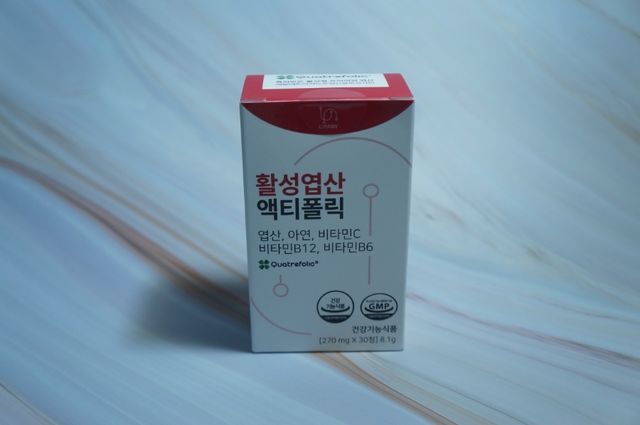 [리노브] 4세대 활성엽산 액티폴릭 270mg x 30정 리뷰 사진