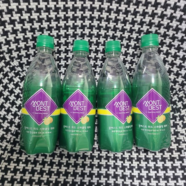 Montbest with Sparkling water Lemon OR Lime 20병(랜덤) 리뷰 사진