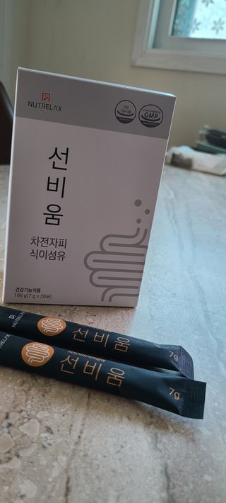 [뉴트릴렉스] 선비움 첨가물 없는 착한 차전자피 식이섬유  2박스 — 4점을 준 리뷰어가 2021년 8월 올린 사용 사진
