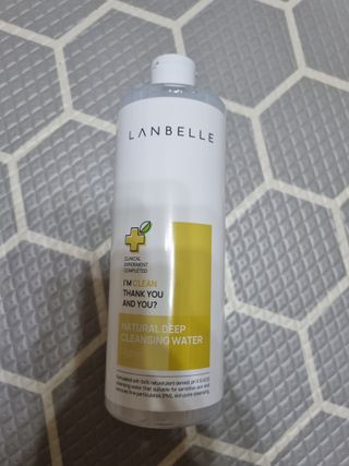 랑벨 내츄럴 딥 클렌징 워터 500ml — 5점을 준 리뷰어가 2022년 6월 올린 사용 사진