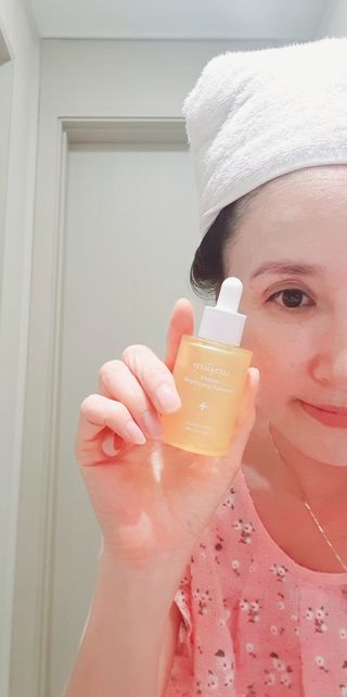 체르엠 스템앤셀 비타민 브라이트닝 에센스 30ml 1개 — 4점을 준 리뷰어가 2021년 8월 올린 사용 사진