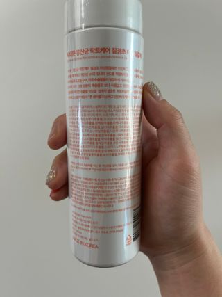 MF프리 [닥터문] 유산균 락토케어 질경초 여성청결제 200ml (폼타입) — 5점을 준 리뷰어가 2022년 7월 올린 사용 사진