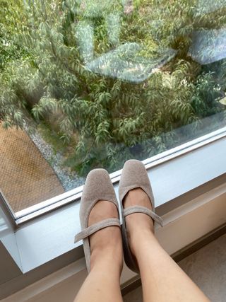 로서울 Rowie mary jane shoes Velvet, Ecoclean — 5점을 준 리뷰어가 2021년 10월 올린 사용 사진