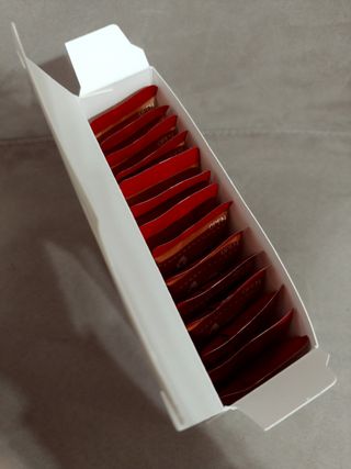 자연에온 가득담은 몽모랑시 타트체리 콜라겐 젤리스틱 — 4점을 준 리뷰어가 2021년 1월 올린 사용 사진