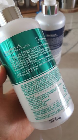 비어멕 독일천연맥주효모 탈모샴푸/트리트먼트 — 5점을 준 리뷰어가 2020년 12월 올린 사용 사진