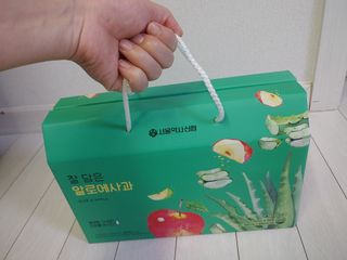 서울약사신협 잘 담은 알로애사과_70ml x 30포 — 5점을 준 리뷰어가 2021년 9월 올린 사용 사진