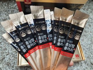 서울약사신협_투데이홍삼정플러스스틱_10g x 30포 — 5점을 준 리뷰어가 2020년 12월 올린 사용 사진