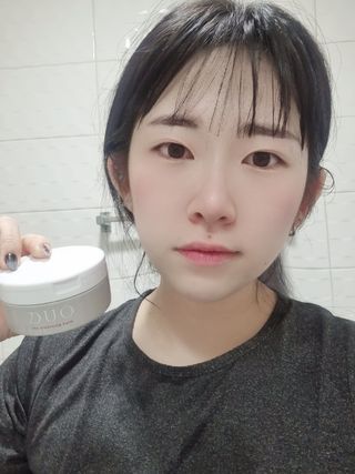 듀오코리아 [듀오] 피부맞춤형 저자극 클렌징밤 1종 랜덤발송 (모공케어,안색개선,안티에이징,블랙헤드) — 5점을 준 리뷰어가 2022년 4월 올린 사용 사진