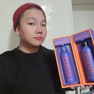 자민경 스노우포맨 클럽 허그 스페셜 세트 — 5점을 준 리뷰어가 2021년 1월 올린 사용 사진