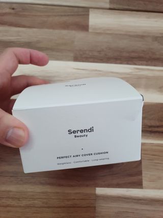 세렌디뷰티 퍼펙트 에어리 커버 쿠션 — 4점을 준 리뷰어가 2021년 6월 올린 사용 사진
