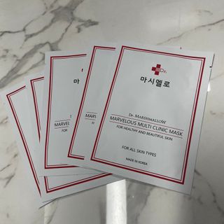 닥터마시멜로 마블러스 멀티 클리닉 마스크 — 5점을 준 리뷰어가 2021년 2월 올린 사용 사진