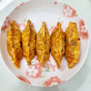 한만두 진한 해물맛 짬뽕만두 1kg — 4.5점을 준 리뷰어가 2021년 4월 올린 사용 사진
