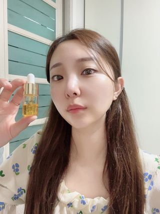 [보히케어] 컨센트레이트 이데베논 7 펩타이드 콤플렉스 앰플 — 5점을 준 리뷰어가 2023년 7월 올린 사용 사진
