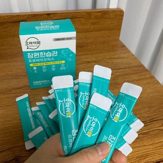 [유산균] 오마이락 장편한습관 프로바이오틱스 30P — 5점을 준 리뷰어가 2022년 12월 올린 사용 사진