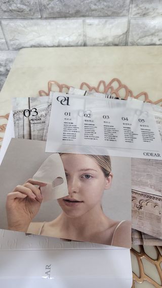 ODEAR ENDERMIC FILL-IN MASK 오데어 엔더믹 필인마스크 — 5점을 준 리뷰어가 2022년 4월 올린 사용 사진