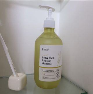 달리프 클로렐라 베러 루트 릴렉싱 샴푸 500ml — 5점을 준 리뷰어가 2021년 5월 올린 사용 사진
