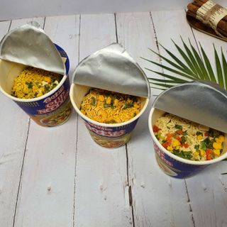NISSIN 닛신 컵누들  4종 - 씨푸드오리지날, 씨푸드 스파이시, 씨푸드 커리, 씨푸드 XO소스 — 5점을 준 리뷰어가 2021년 12월 올린 사용 사진