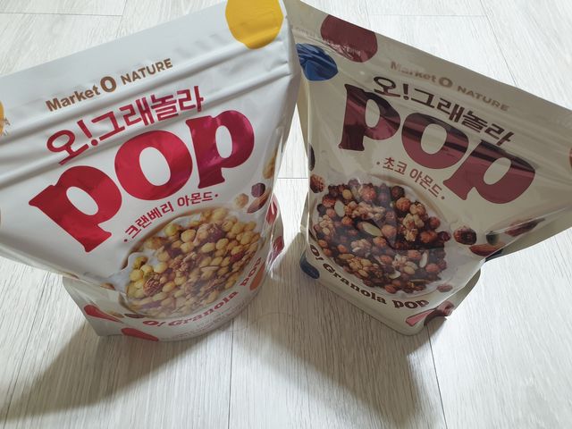 오그래놀라 팝 리뷰 사진