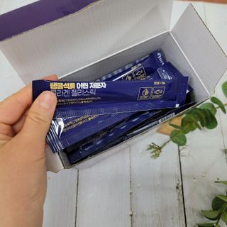 참앤들황토농원 맛있게 탱글탱글! 탱글석류 어린저분자 콜라겐 젤리스틱 1박스 ♥총 50포♥ — 5점을 준 리뷰어가 2023년 2월 올린 사용 사진