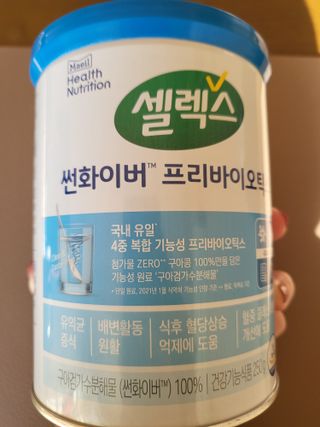 셀렉스 썬화이버 프리바이오틱스 — 4점을 준 리뷰어가 2021년 12월 올린 사용 사진