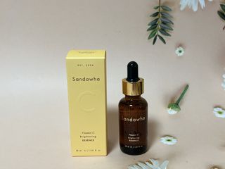스킨큐어 산다화 비타민c 화이트닝 에센스 30ml — 3점을 준 리뷰어가 2022년 2월 올린 사용 사진