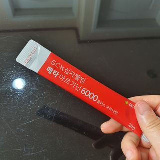 메타아르기닌 GC녹십자웰빙 메타 아르기닌 6000 플러스 오르니틴 — 5점을 준 리뷰어가 2022년 6월 올린 사용 사진