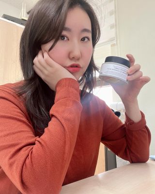 프롬노시베 차콜 소르베 필링 앤 클렌징 밤 — 5점을 준 리뷰어가 2022년 2월 올린 사용 사진
