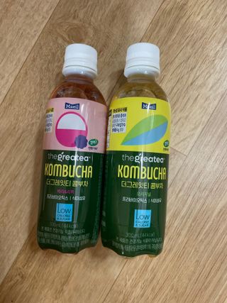 더그레잇티 콤부차 [매일유업] 더그레잇티 44kcal 콤부차 300ml *12개입 (오리지널 6개+베리리치 6개) — 5점을 준 리뷰어가 2023년 8월 올린 사용 사진