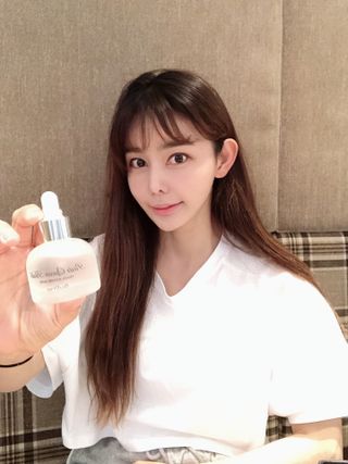 브에노 파리퀸 윌 페이스 오일 — 4.5점을 준 리뷰어가 2021년 6월 올린 사용 사진
