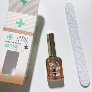 유케어 YOU CARE 문제성 손발톱케어_럭키풋 — 5점을 준 리뷰어가 2022년 10월 올린 사용 사진