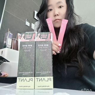 [NOW] 플랜트 콜라겐 비오틴 젤리 2박스_올리브영 전용 — 4점을 준 리뷰어가 2024년 5월 올린 사용 사진