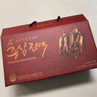 서울약사신협_프리미엄 6년근 홍삼진액_70mlx30포 — 5점을 준 리뷰어가 2021년 2월 올린 사용 사진