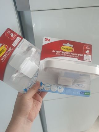 3M 클립이 유연한 칫솔걸이 + 물받이 분리 가능 비누 받침대 — 5점을 준 리뷰어가 2024년 5월 올린 사용 사진