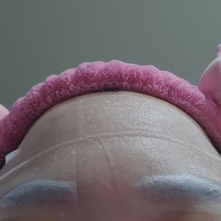 아미퓨어 촉촉하고 밝은 피부를 만들어주는 1일1팩, 아미노이펙트 마스크 10매 — 5점을 준 리뷰어가 2021년 7월 올린 사용 사진
