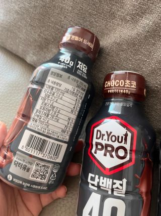 닥터유 프로 단백질 드링크 40g 초코 닥터유 프로 단백질드링크 40g 초코 — 4.5점을 준 리뷰어가 2024년 8월 올린 사용 사진