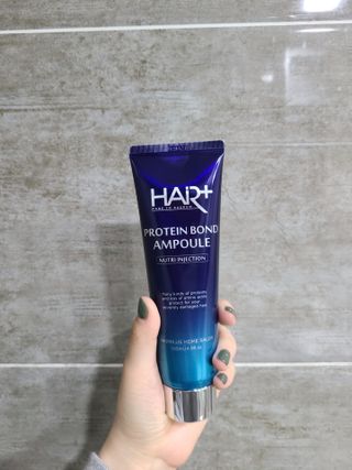 헤어플러스 단백질탈모샴푸 500ml+단백질본드앰플 145ml — 5점을 준 리뷰어가 2021년 3월 올린 사용 사진