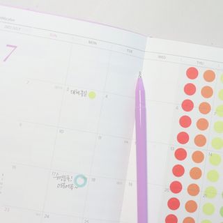 리훈 다이어리 2023년 이야기 펜 스티커 세트 그란데 6개월 하반기 — 5점을 준 리뷰어가 2023년 6월 올린 사용 사진
