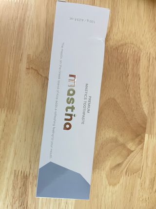매스티나 프리미엄 매스티스 치약 — 5점을 준 리뷰어가 2021년 7월 올린 사용 사진