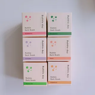 버블데이 배쓰밤 거품입욕제 버블바 6종 — 5점을 준 리뷰어가 2021년 8월 올린 사용 사진