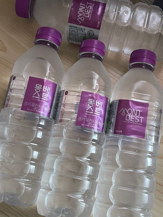 [MONTBEST] 500mL 20병 리뷰 사진